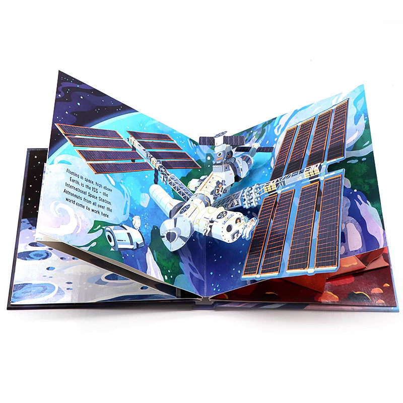 Pop-Up Book With Animal Motifs For Children