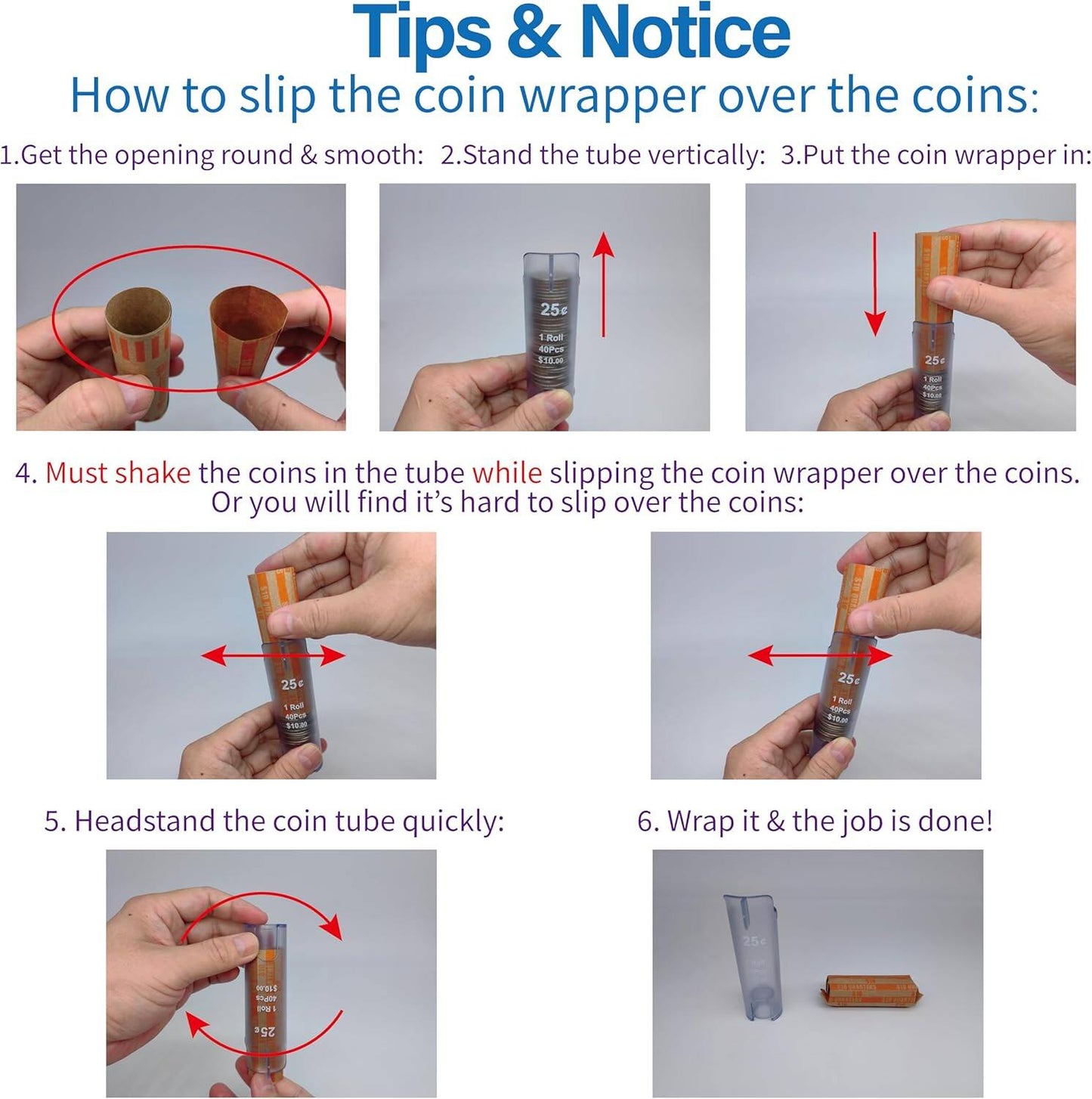 Creative 5-in-1 Change Sorter Coin Organizer