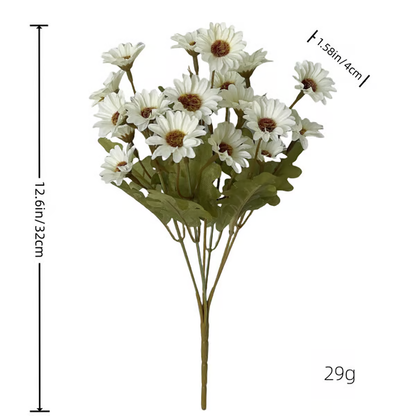 💥ON SALE💥- Artificial Outdoor Sunset Mums Flowers - UV resistant, Waterproof, Windproof