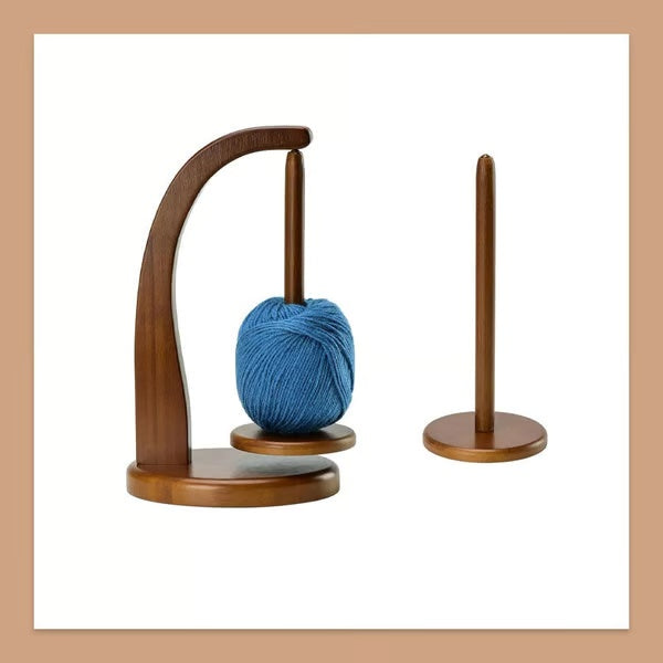 💥 Hot Sale 🌟 Wooden Yarn Spool Rack