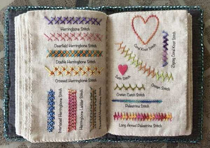 🌈Beginner-Friendly💕 Embroidery Stitch Book