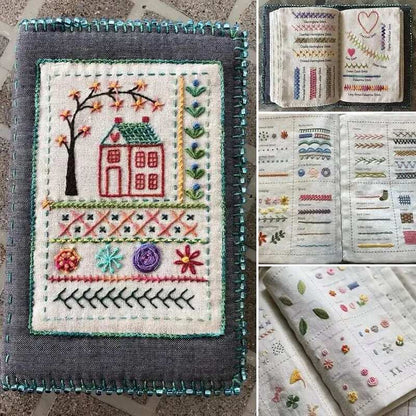 🌈Beginner-Friendly💕 Embroidery Stitch Book