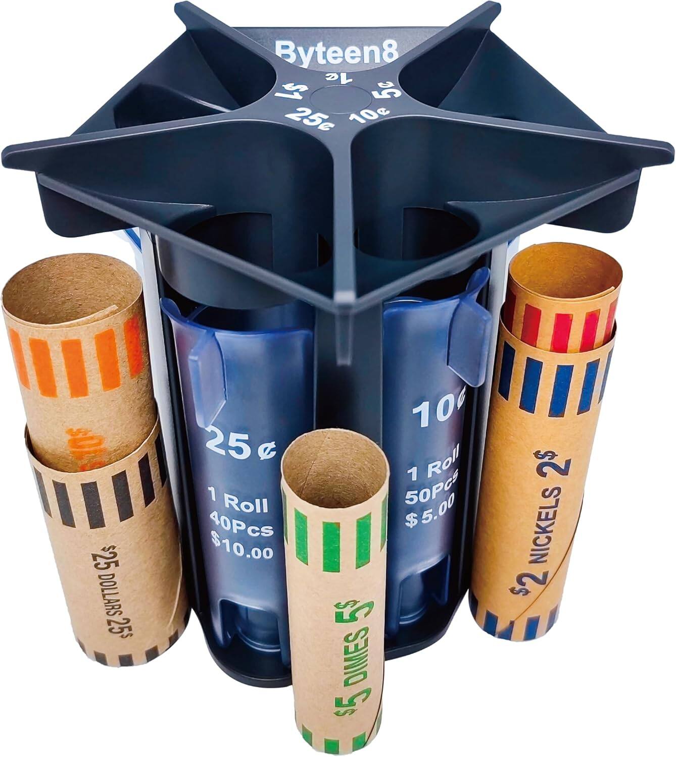 Creative 5-in-1 Change Sorter Coin Organizer