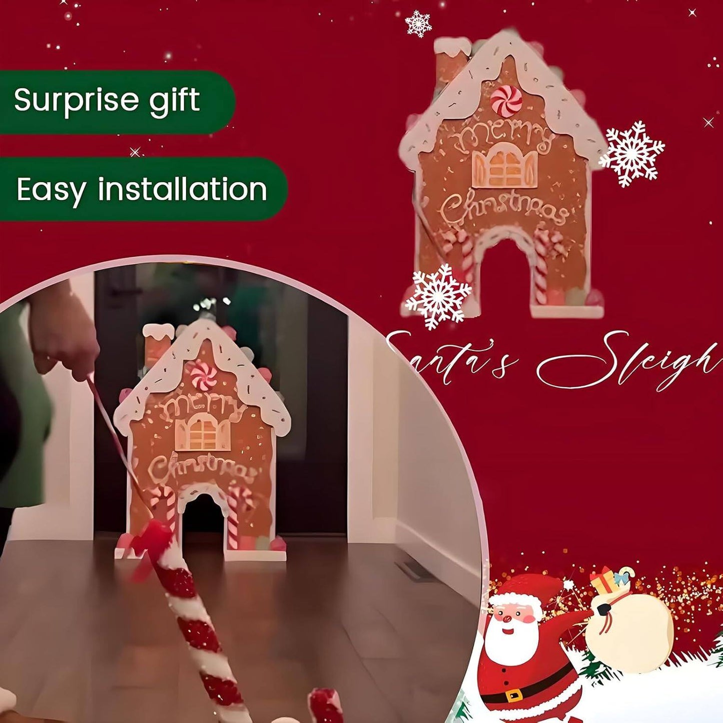 🎅Gingerbread House Golf Kit