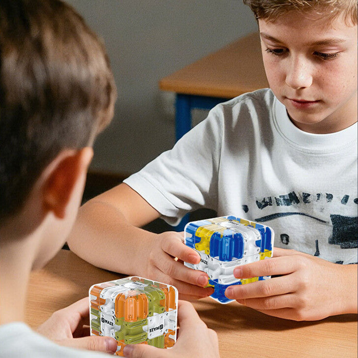 🏆Flash Sale⚡Large Labyrinth 3D Puzzle Maze Cube - Engaging Brain Teaser Toy