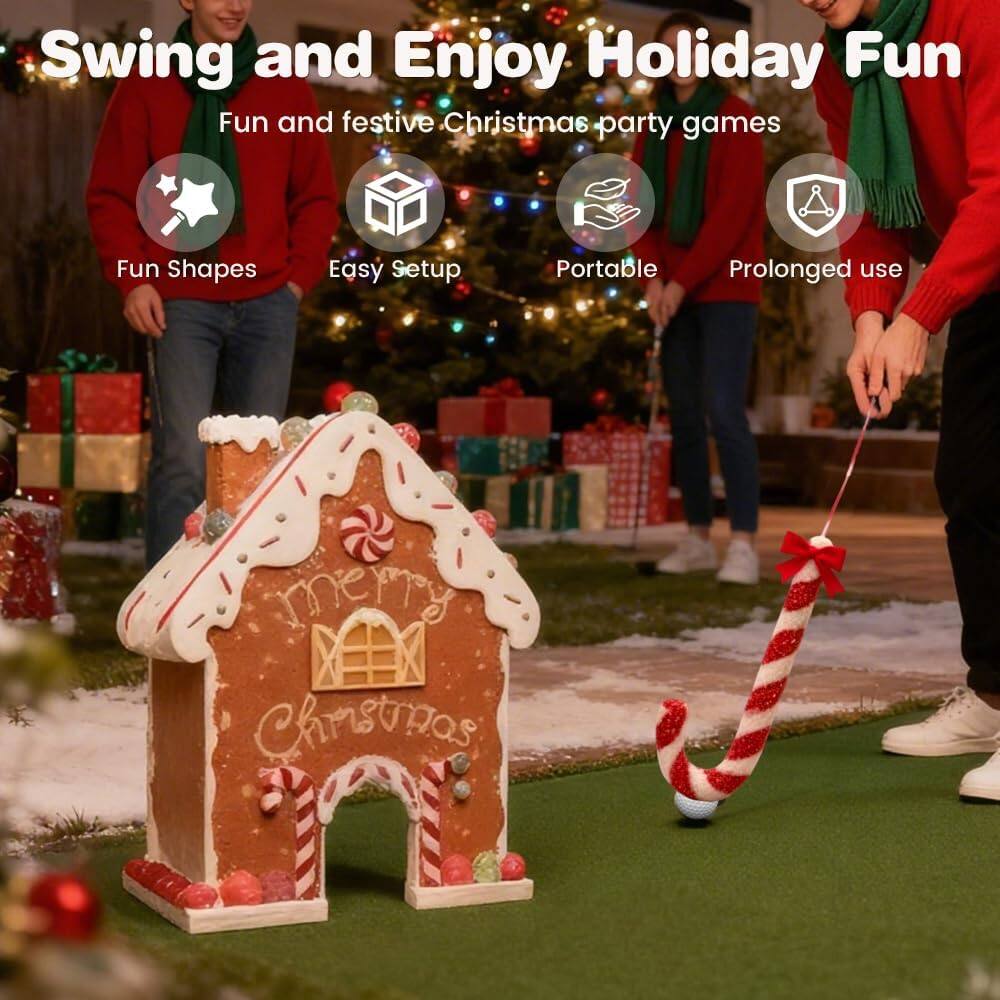 🎅Gingerbread House Golf Kit