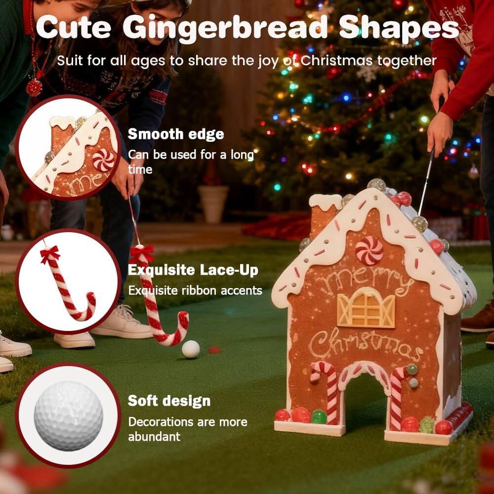 🎅Gingerbread House Golf Kit
