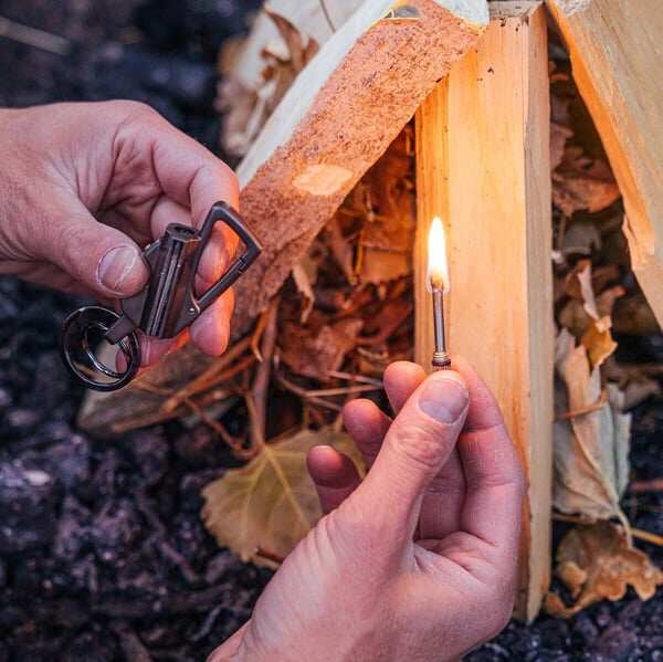 🎁🔥Permanent Match Infinity Lighter with Multitool Keychain