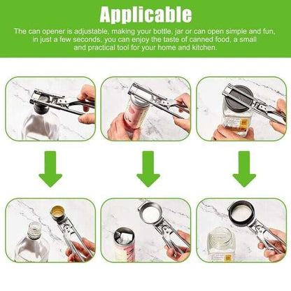 🔥Adjustable Stainless Steel Jar Opener