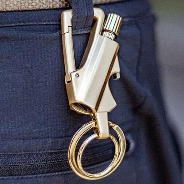 🎁🔥Permanent Match Infinity Lighter with Multitool Keychain