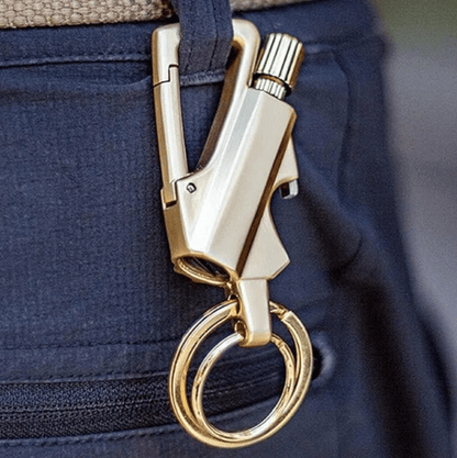 🎁🔥Permanent Match Infinity Lighter with Multitool Keychain