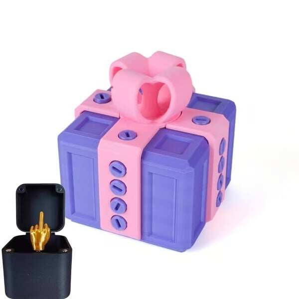 🤪🖕The Prank Box – Hilarious Screw Challenge with Middle Finger Surprise