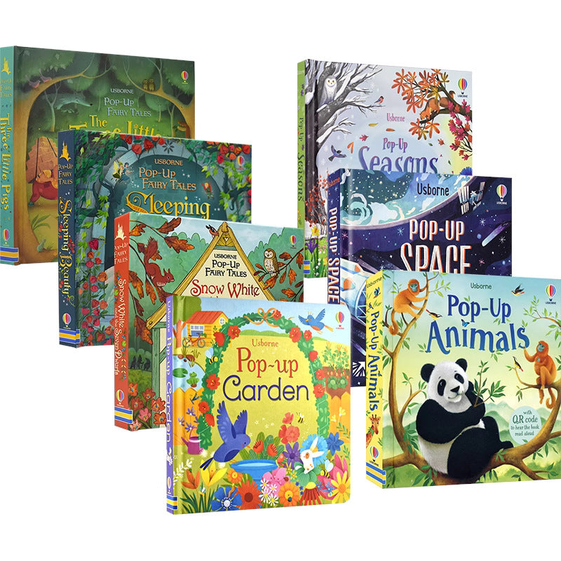 Pop-Up Book With Animal Motifs For Children