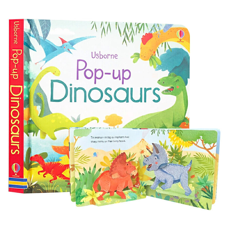 Pop-Up Book With Animal Motifs For Children