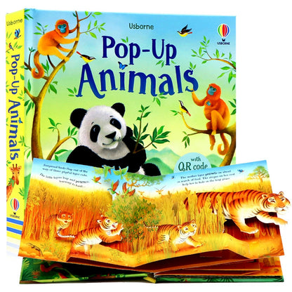 Pop-Up Book With Animal Motifs For Children