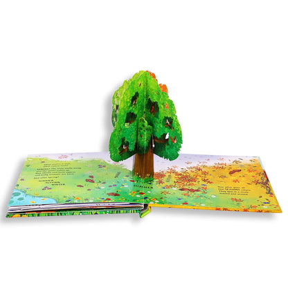 Pop-Up Book With Animal Motifs For Children