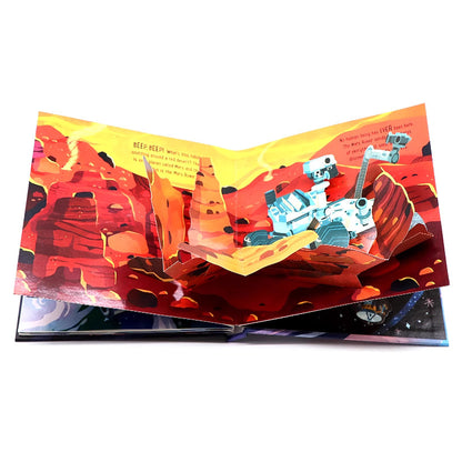 Pop-Up Book With Animal Motifs For Children