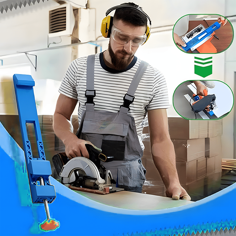 ⚒️Adjustable Cutting Machine Base Guide