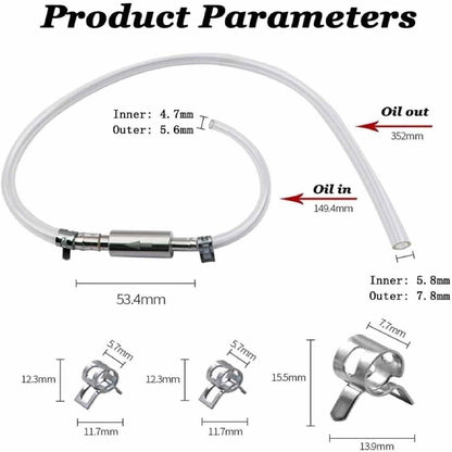 💥Flash Sale 🌸Brake Bleeder Hose One Way Check Valve