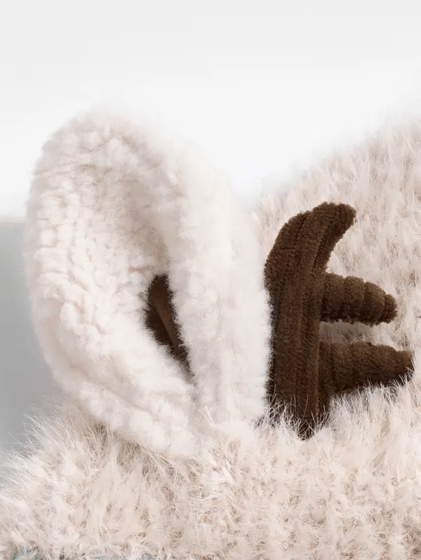 🎄Christmas Sale 60% OFF🔥Original design Festive Christmas 2-in-1 Antler Hat and Handbag