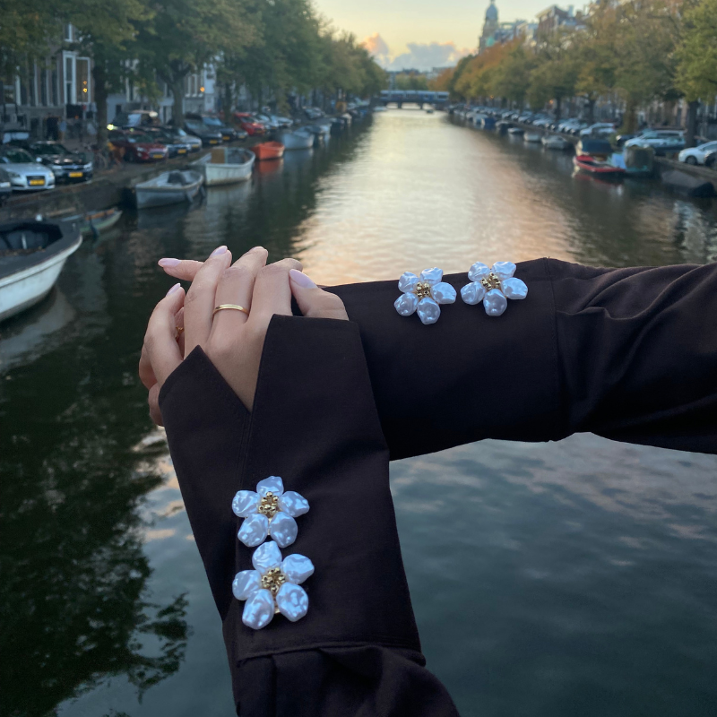 🌸🌸Pearl Decorative Buckle