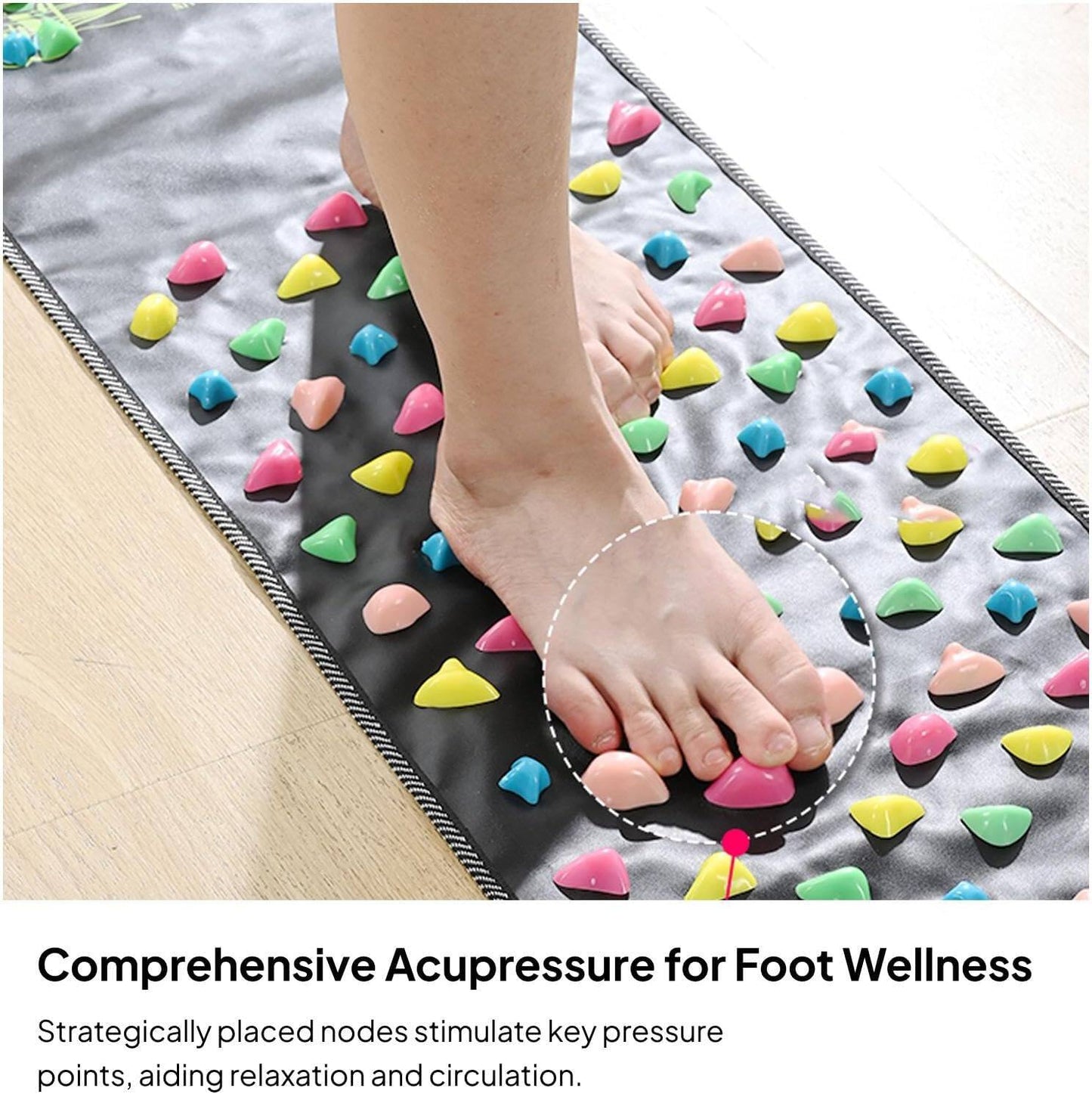 🔥Clearance Sale✨Sole Stones Acupressure Foot Mat✨BUY 2 FREE SHIPPING