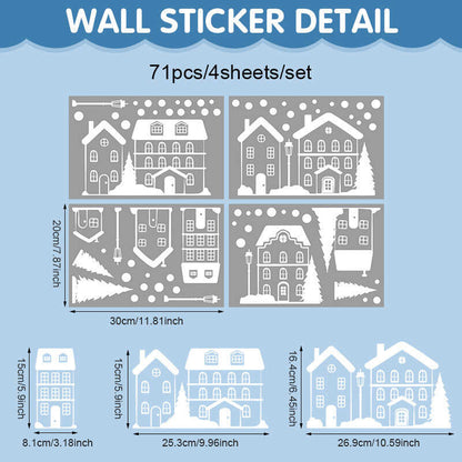 Christmas Village Stickers