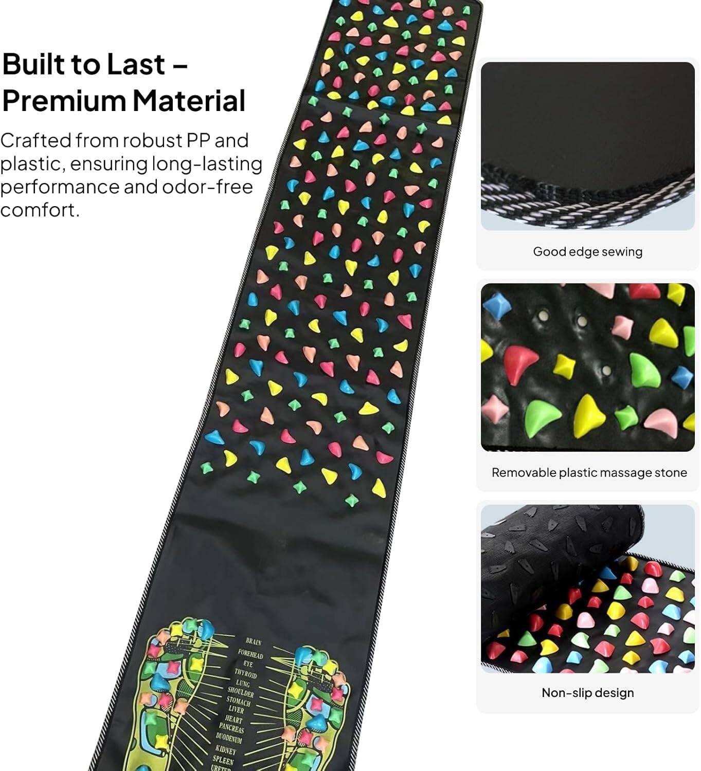 🔥Clearance Sale✨Sole Stones Acupressure Foot Mat✨BUY 2 FREE SHIPPING